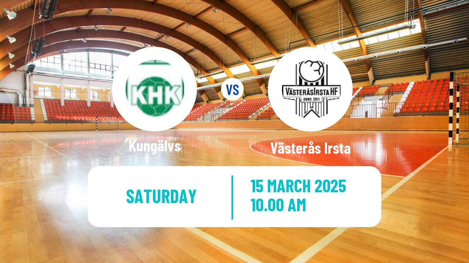Handball Swedish Elitserien Handball Women Kungälvs - Västerås Irsta