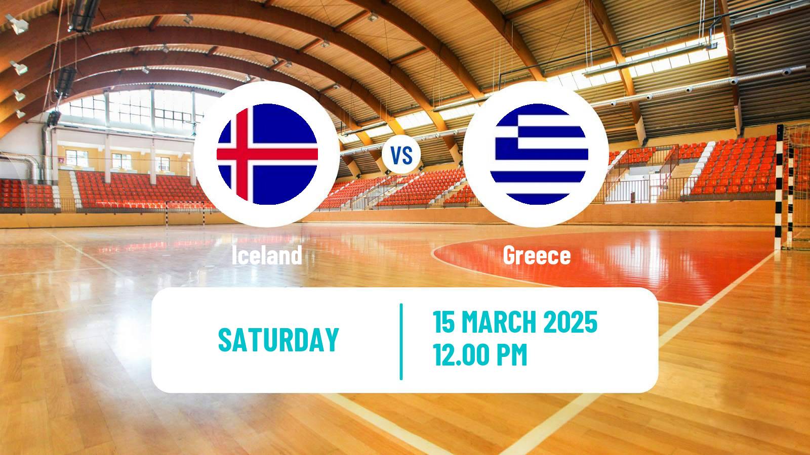 Handball Handball European Championship Iceland - Greece