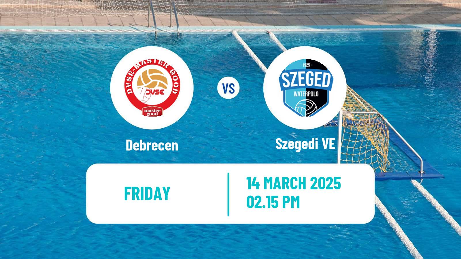 Water polo Hungarian OB I Water Polo Debrecen - Szeged