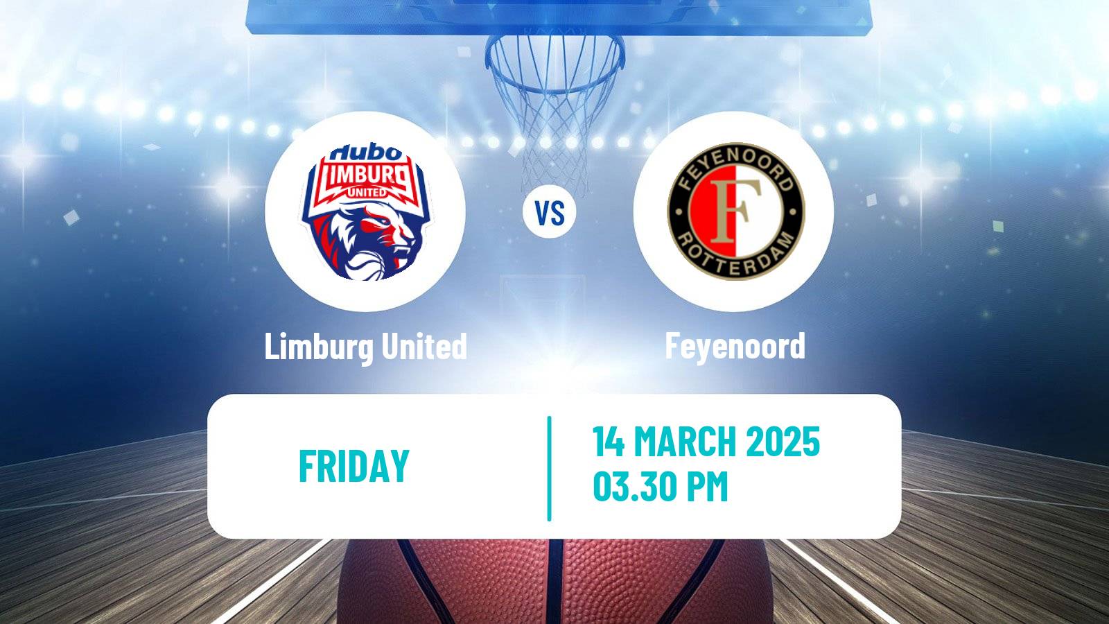 Basketball BNXT League Limburg United - Feyenoord
