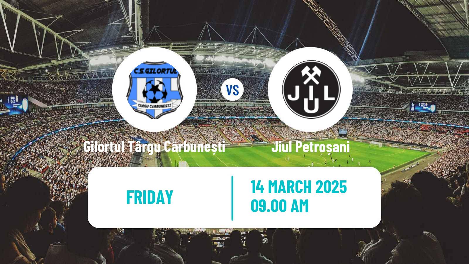 Soccer Romanian Liga 3 - Seria 8 Gilortul Târgu Cărbunești - Jiul Petroșani