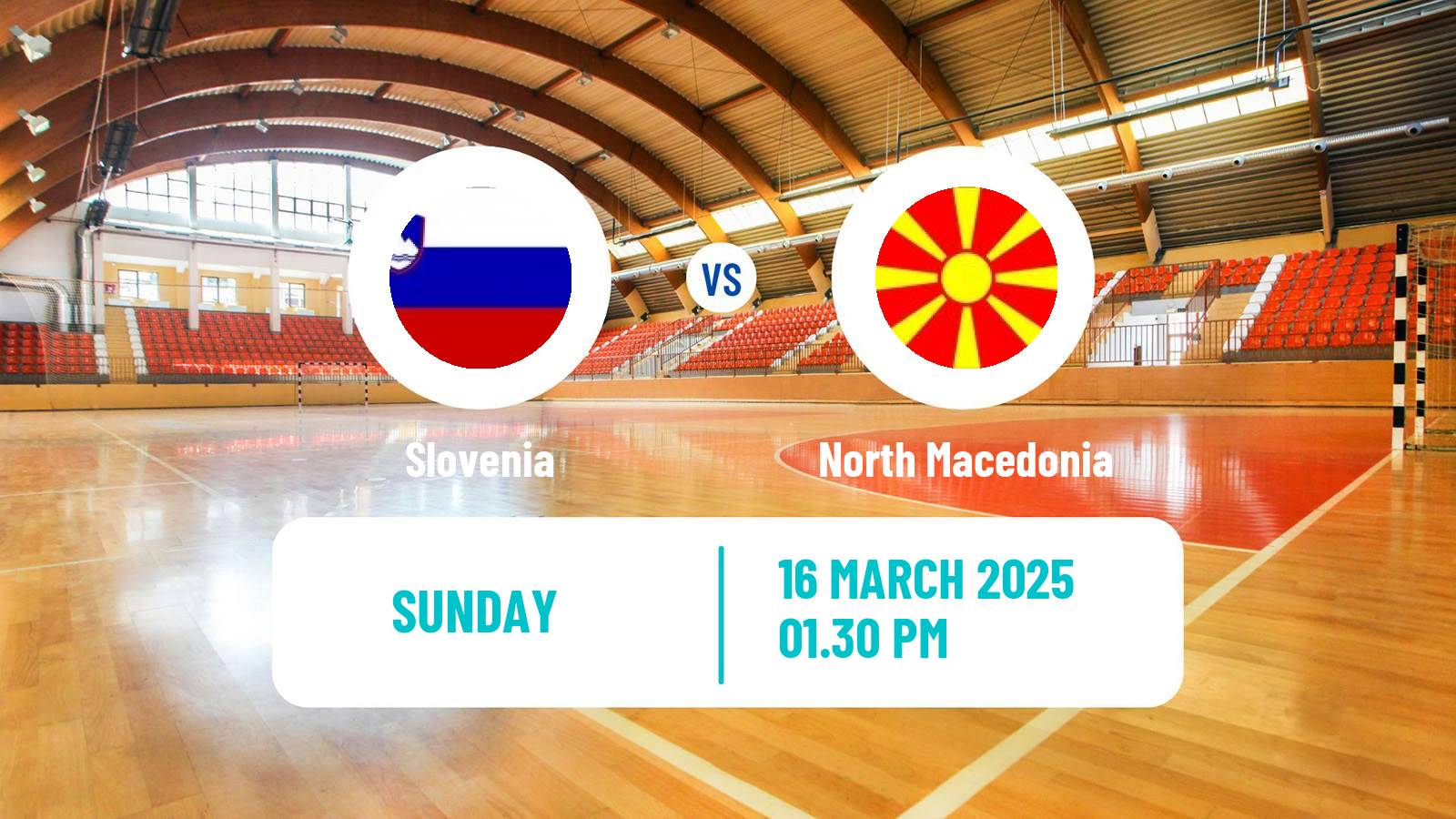 Handball Handball European Championship Slovenia - North Macedonia