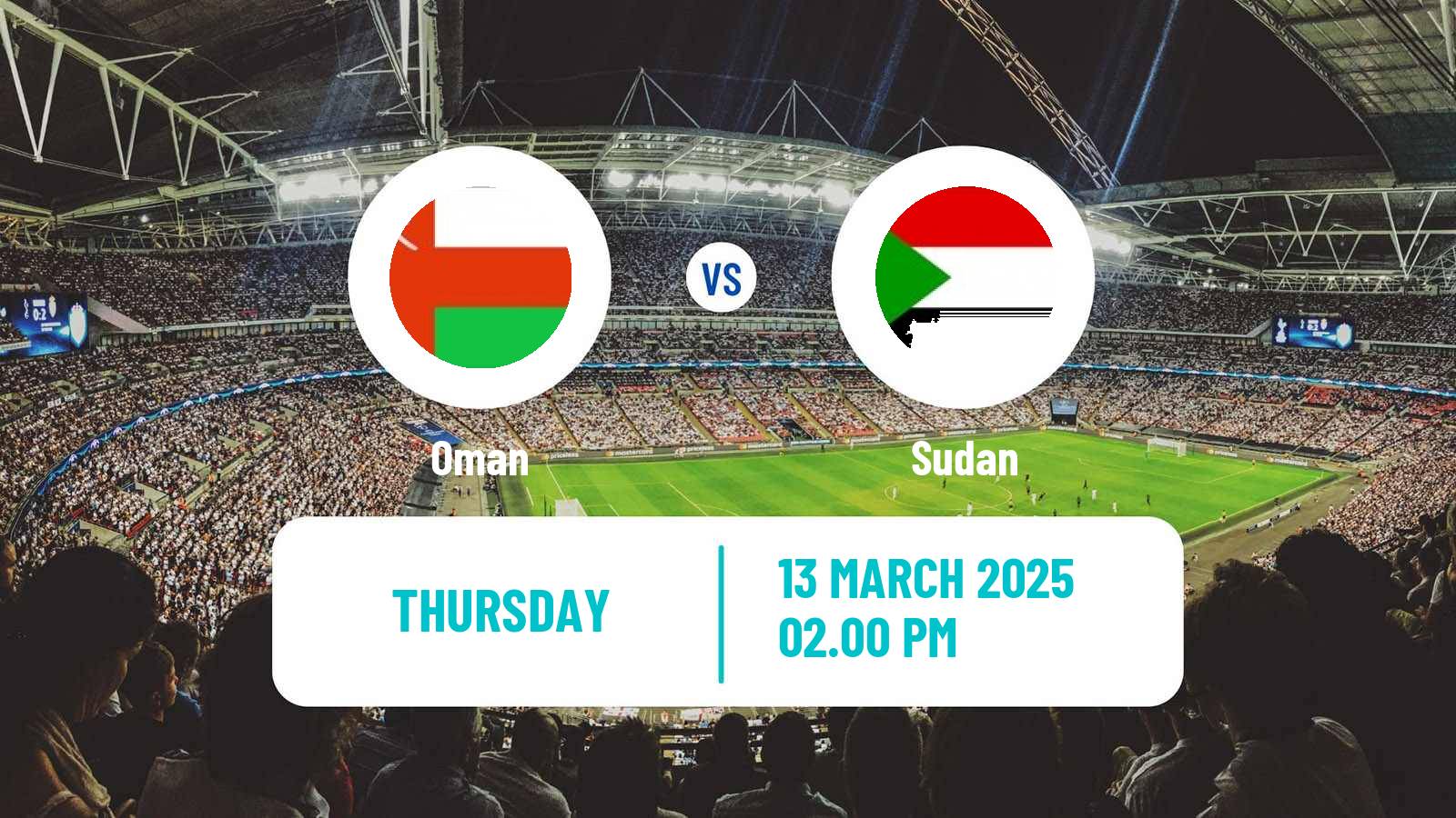 Soccer Friendly Oman - Sudan