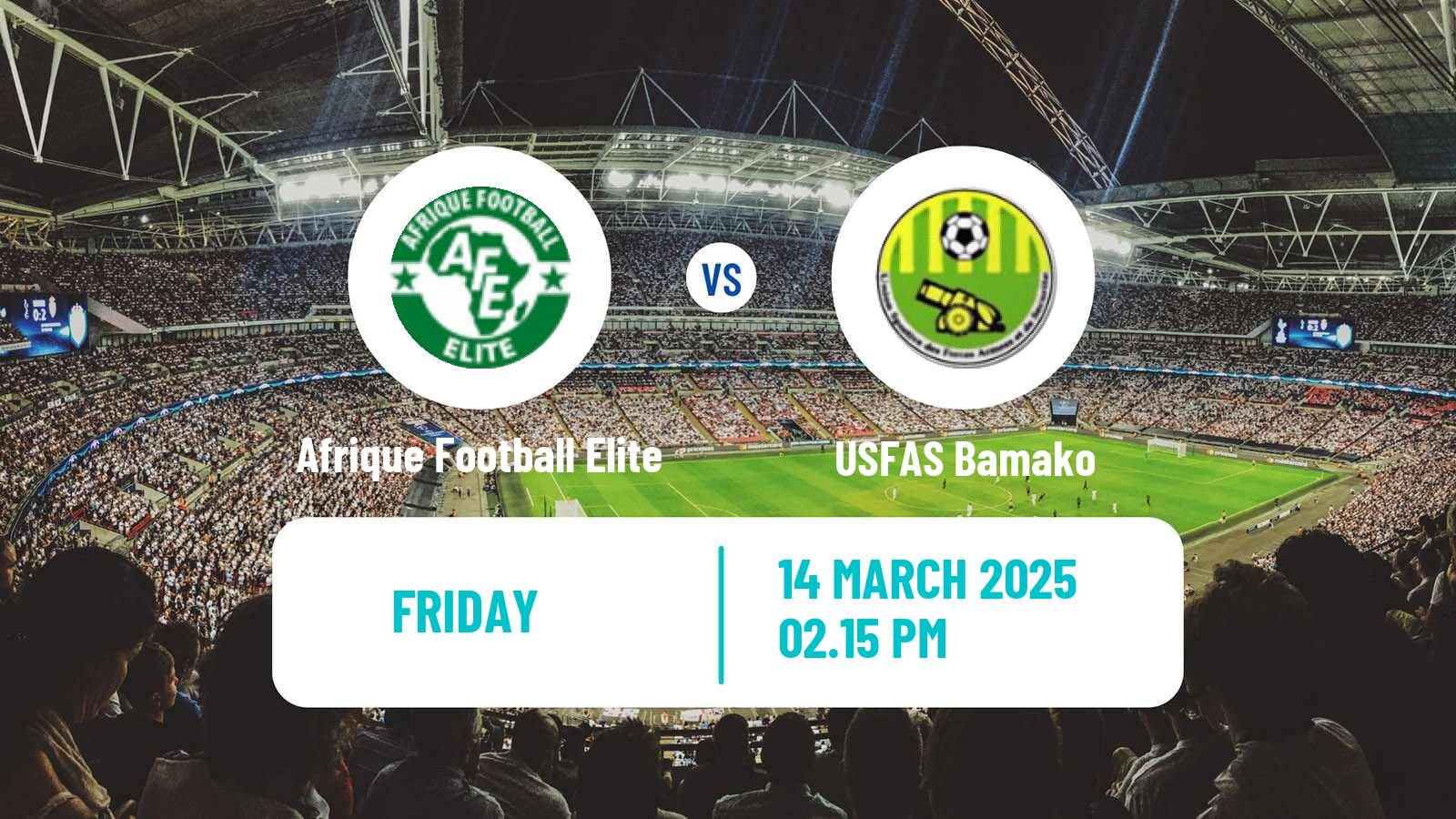 Soccer Malian Première Division Afrique Football Elite - USFAS Bamako