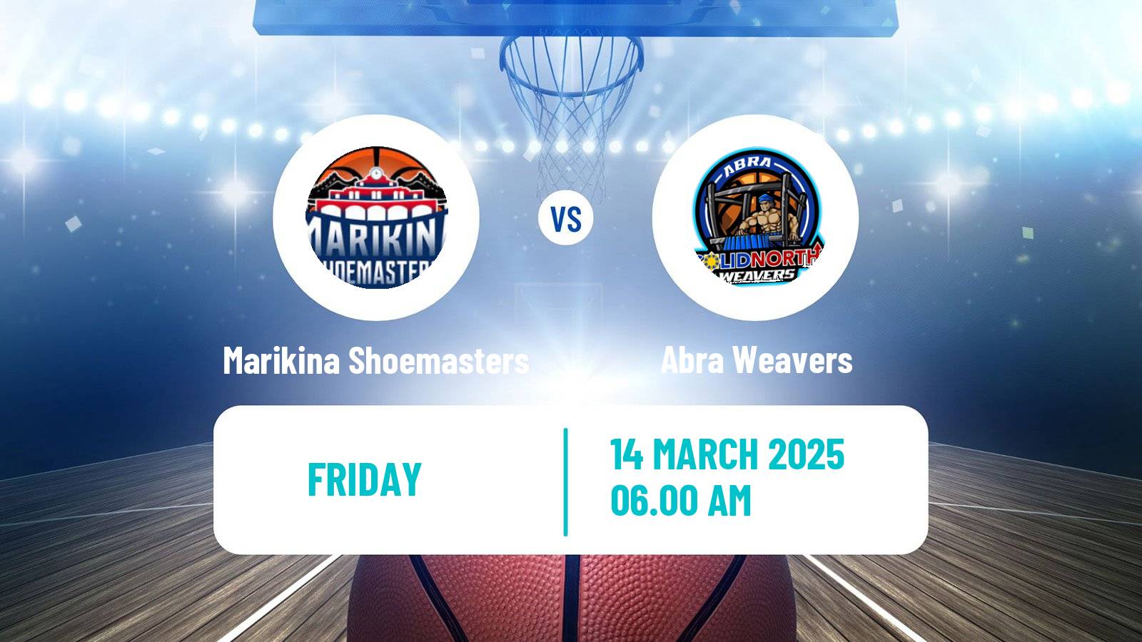 Basketball Philippines MBPL  Marikina Shoemasters - Abra Weavers
