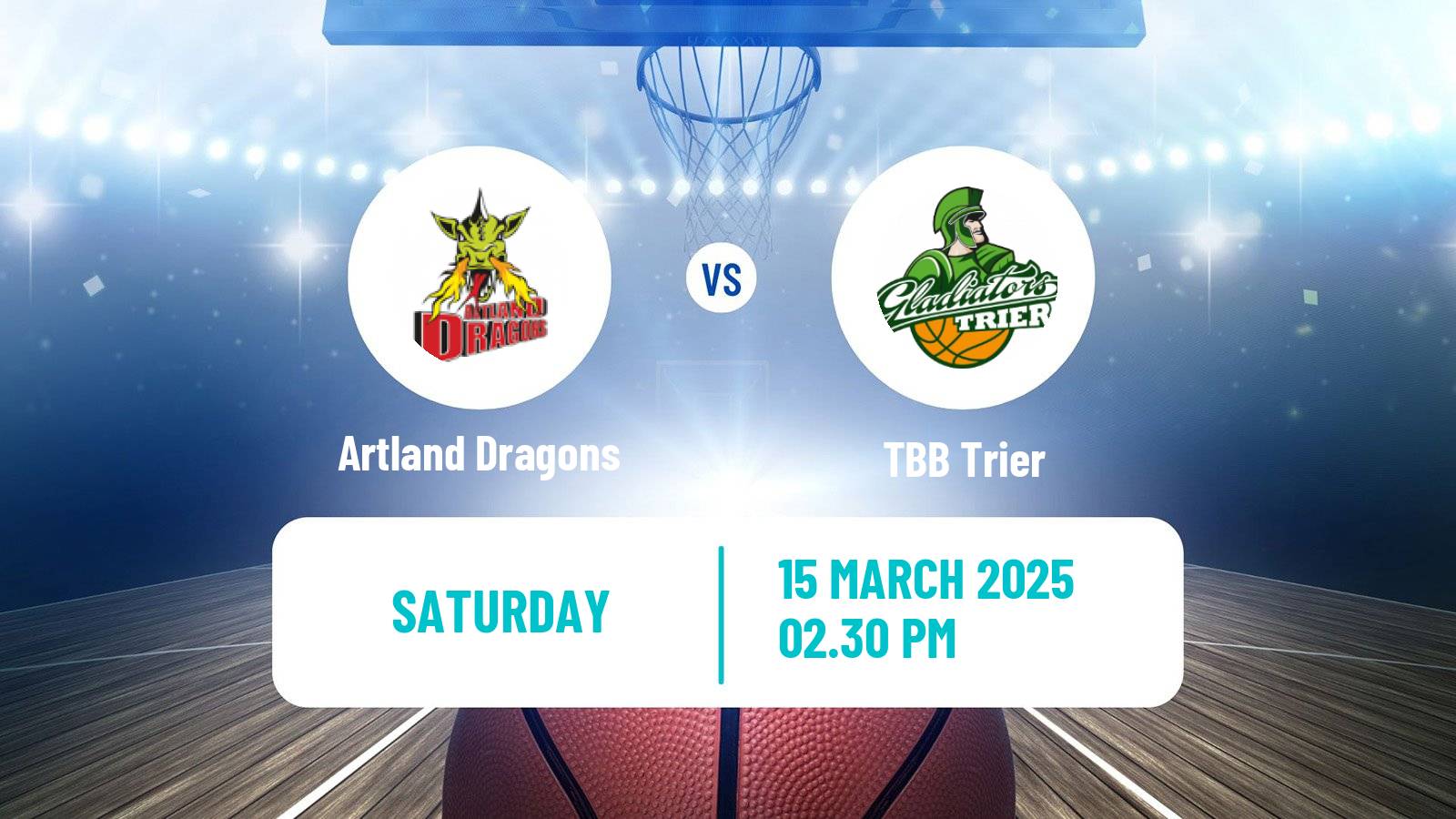 Basketball German Pro A Basketball Artland Dragons - Trier