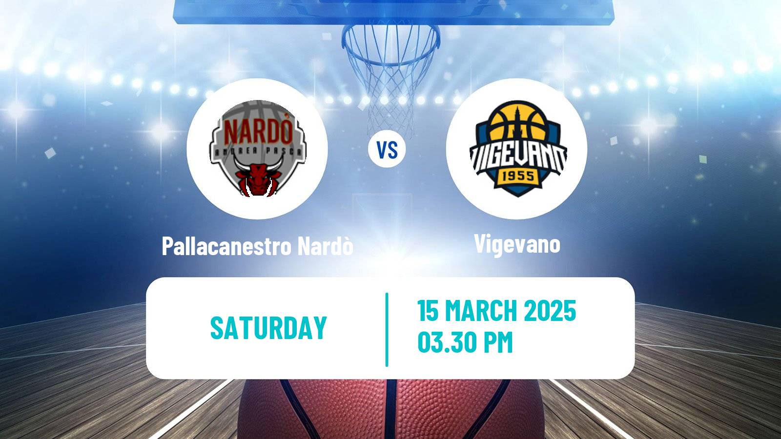 Basketball Italian Serie A2 Basketball Pallacanestro Nardò - Vigevano