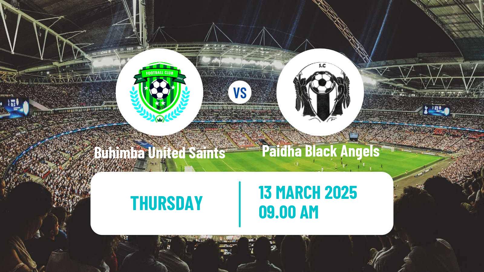 Soccer Uganda Big League Buhimba United Saints - Paidha Black Angels