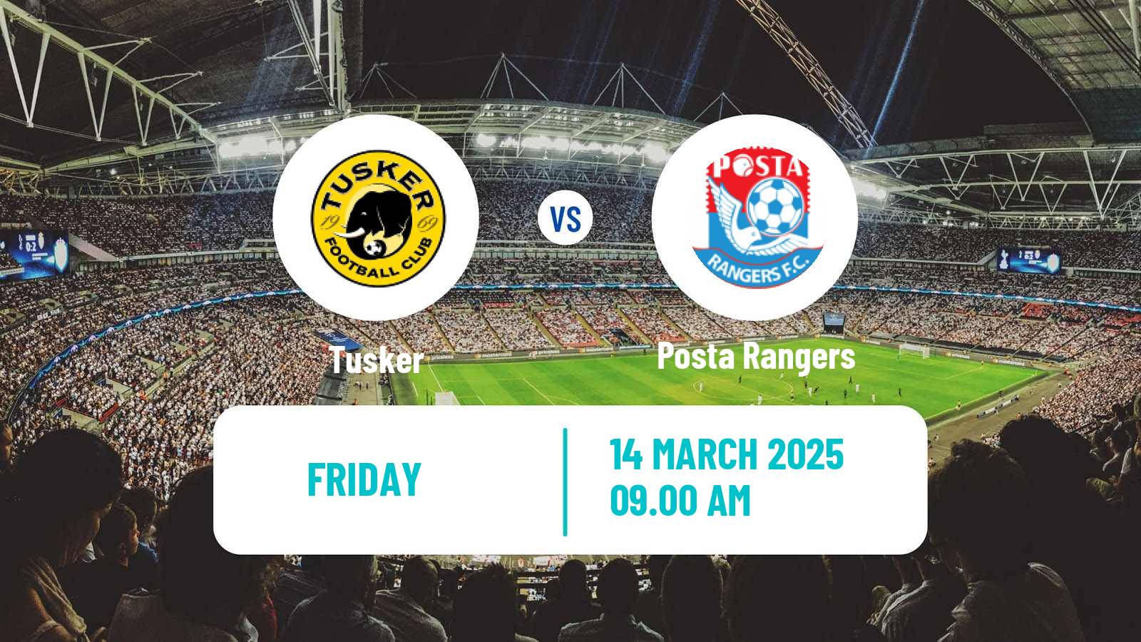 Soccer Kenyan Premier League Tusker - Posta Rangers