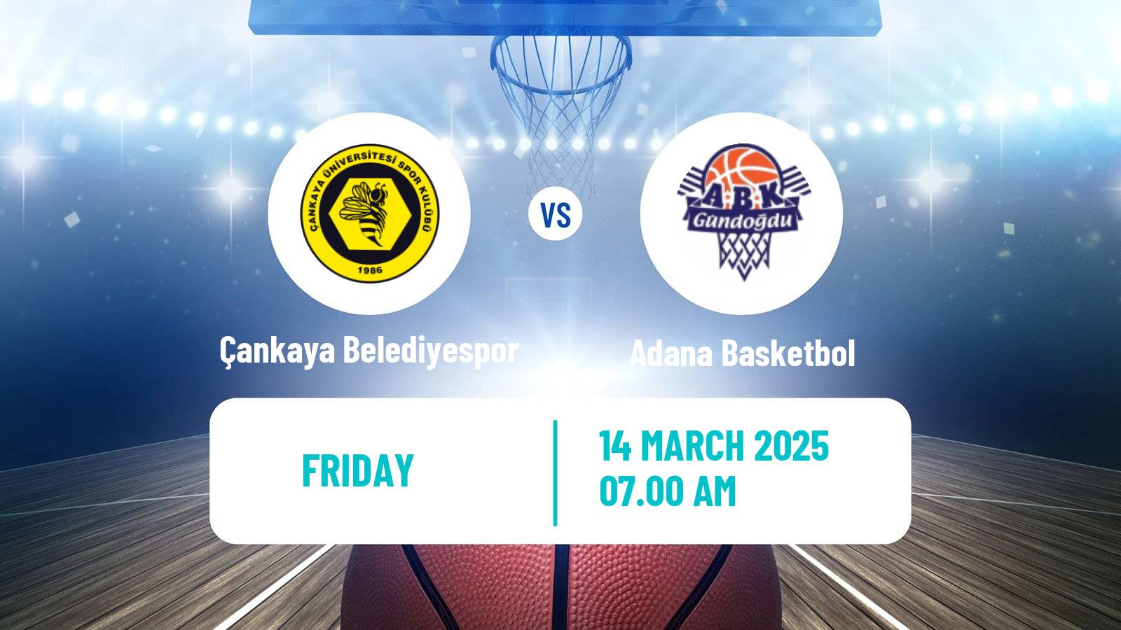 Basketball Turkish TKBL Women Çankaya Belediyespor - Adana Basketbol
