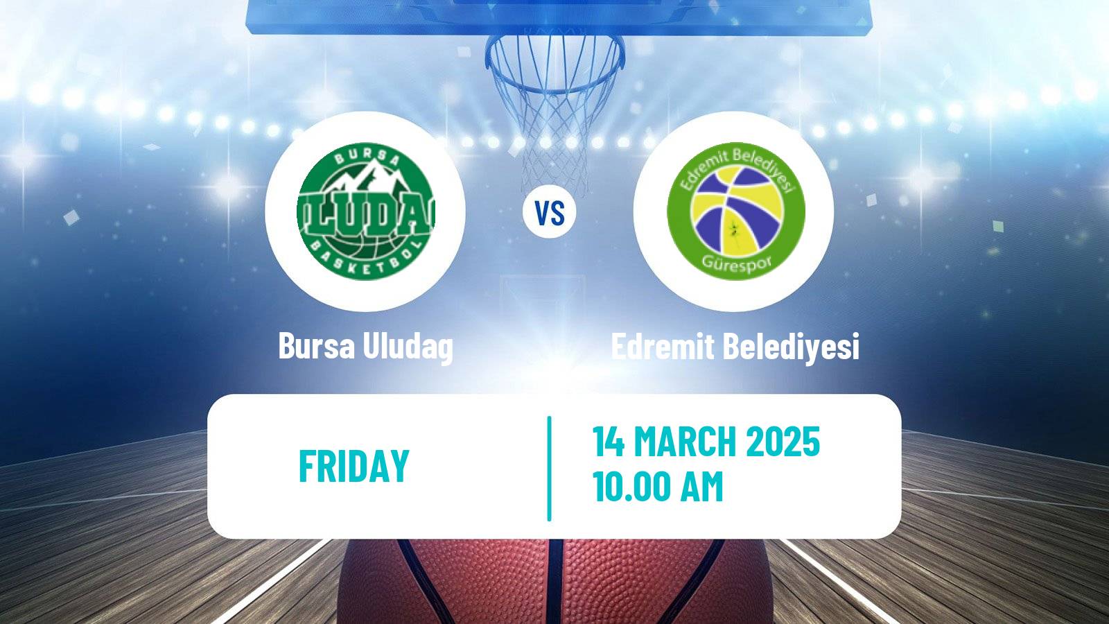 Basketball Turkish TKBL Women Bursa Uludag - Edremit Belediyesi