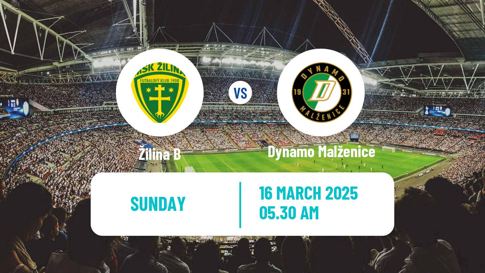 Soccer Slovak 2 Liga Žilina B - Dynamo Malženice