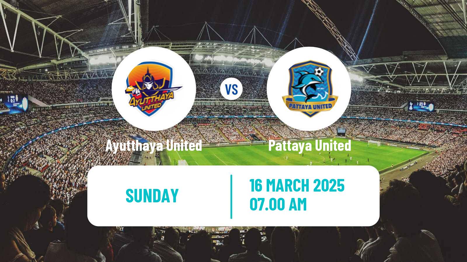 Soccer Thai League 2 Ayutthaya United - Pattaya United