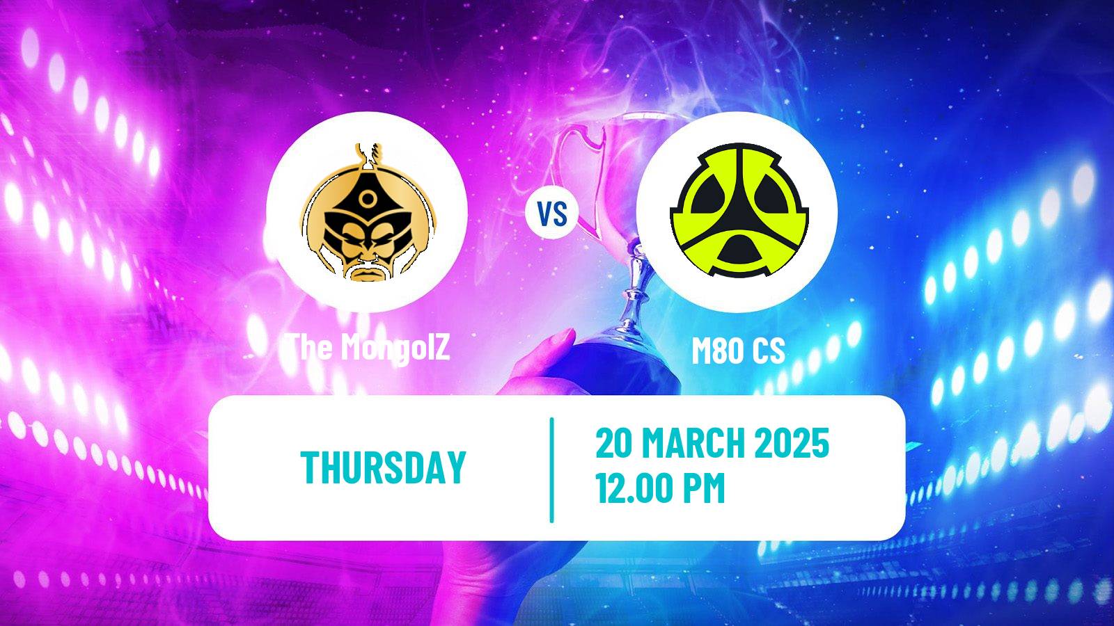 Esports Counter Strike Blast Open Spring The MongolZ - M80
