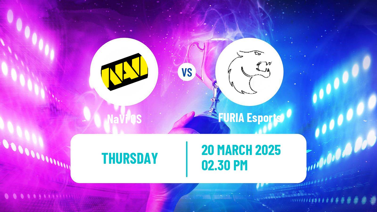 Esports Counter Strike Blast Open Spring NaVi - FURIA Esports