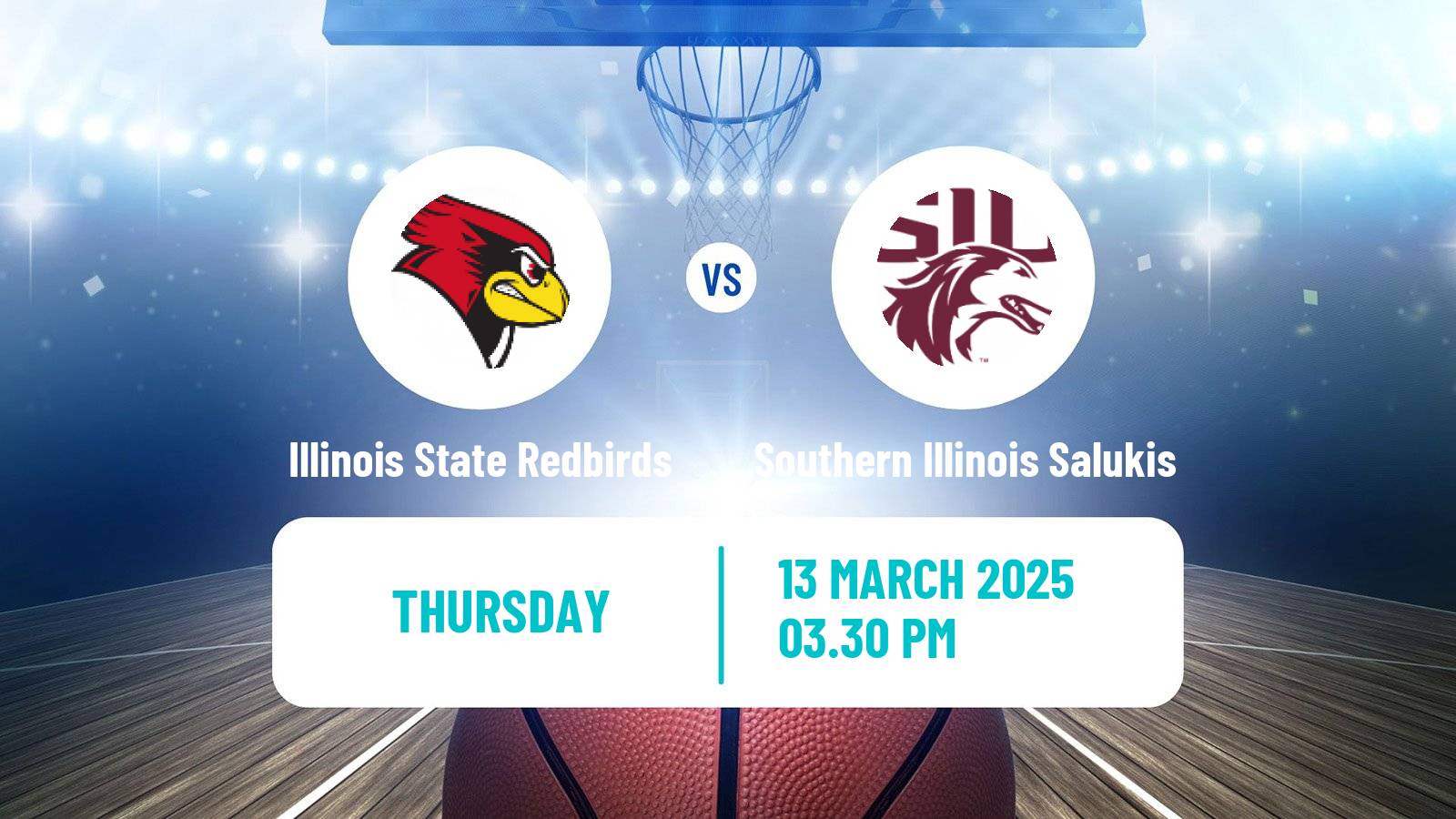 Basketball NCAA College Basketball Women Illinois State Redbirds - Southern Illinois Salukis