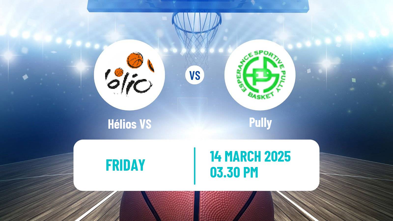 Basketball Swiss SB League Basketball Women Hélios VS - Pully