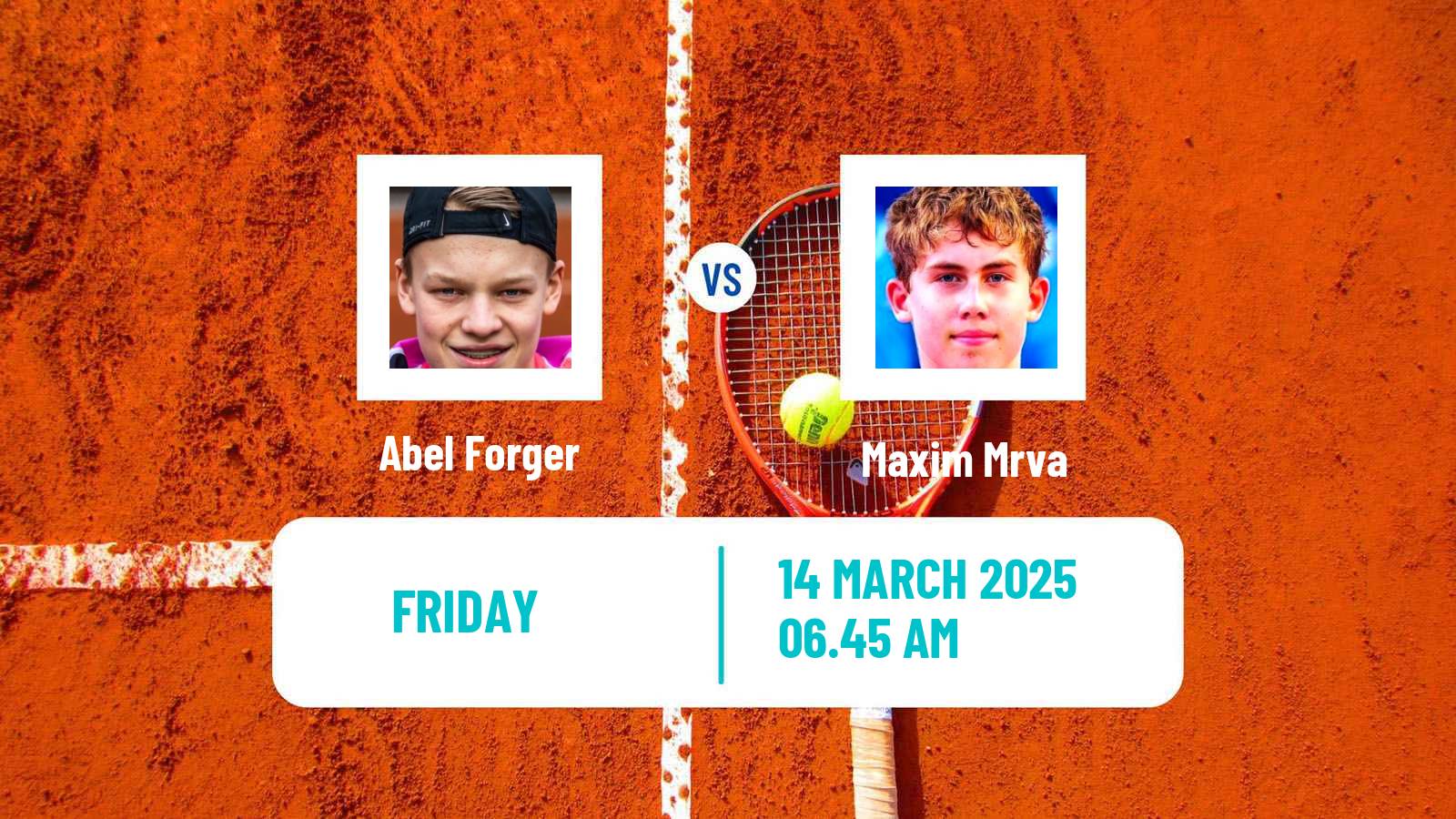 Tennis ITF M15 Monastir 10 Men Abel Forger - Maxim Mrva