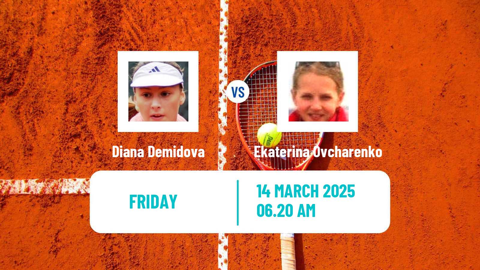 Tennis ITF W15 Antalya 7 Women Diana Demidova - Ekaterina Ovcharenko