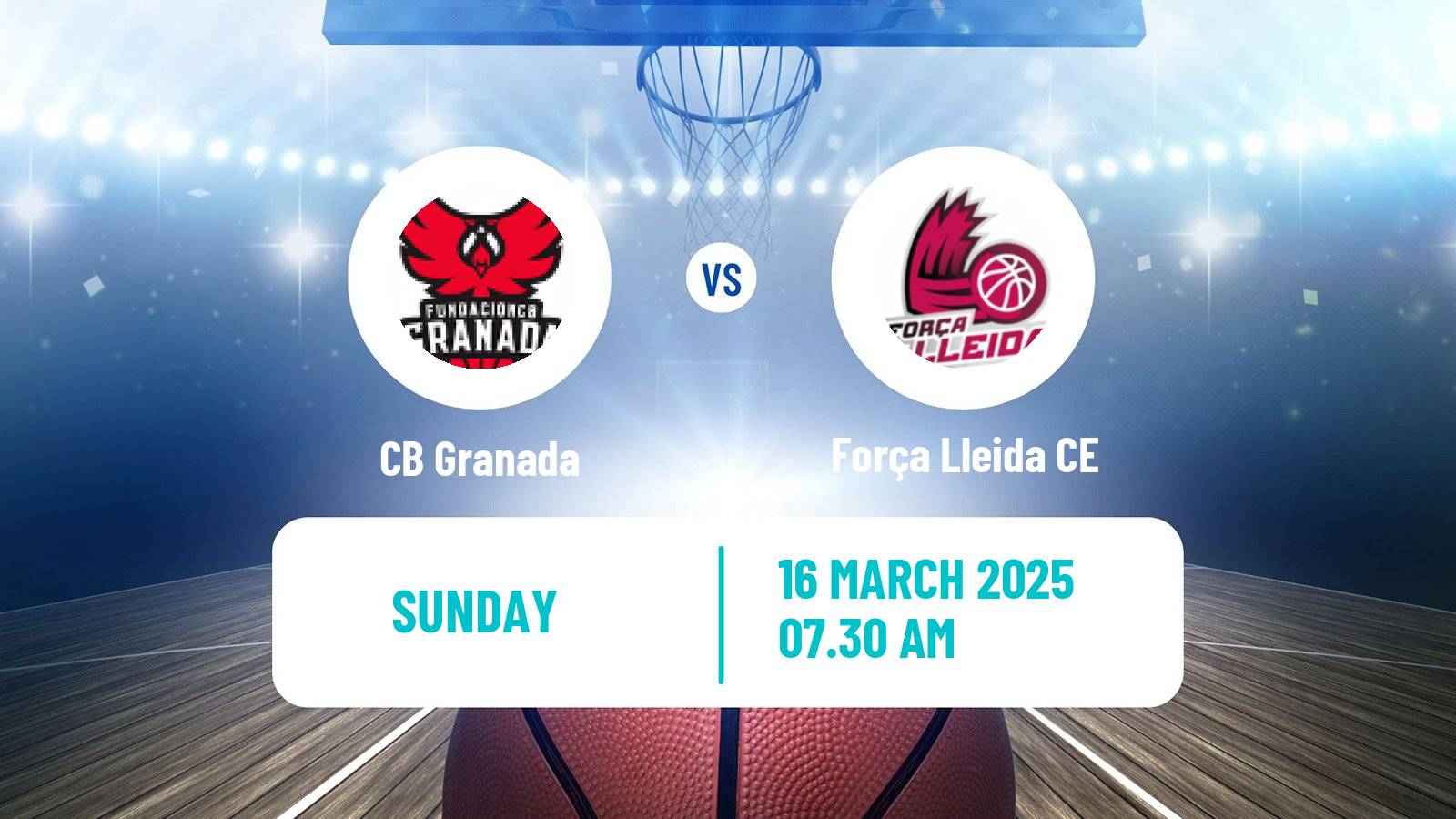 Basketball Spanish ACB League Granada - Força Lleida CE