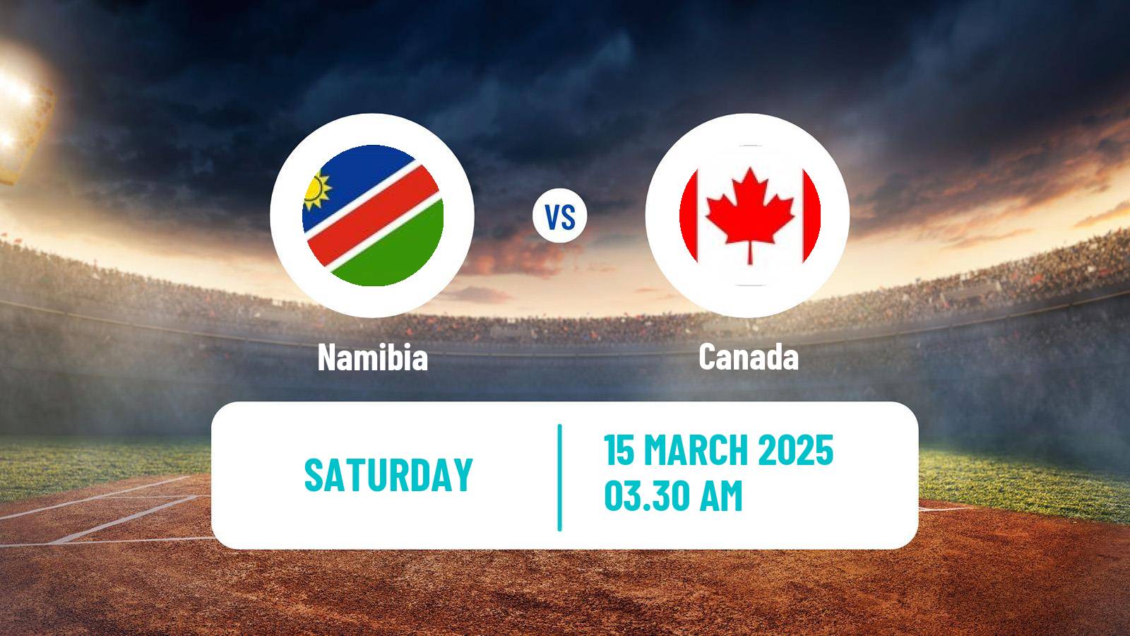 Cricket ICC Cricket World Cup League 2 Namibia - Canada