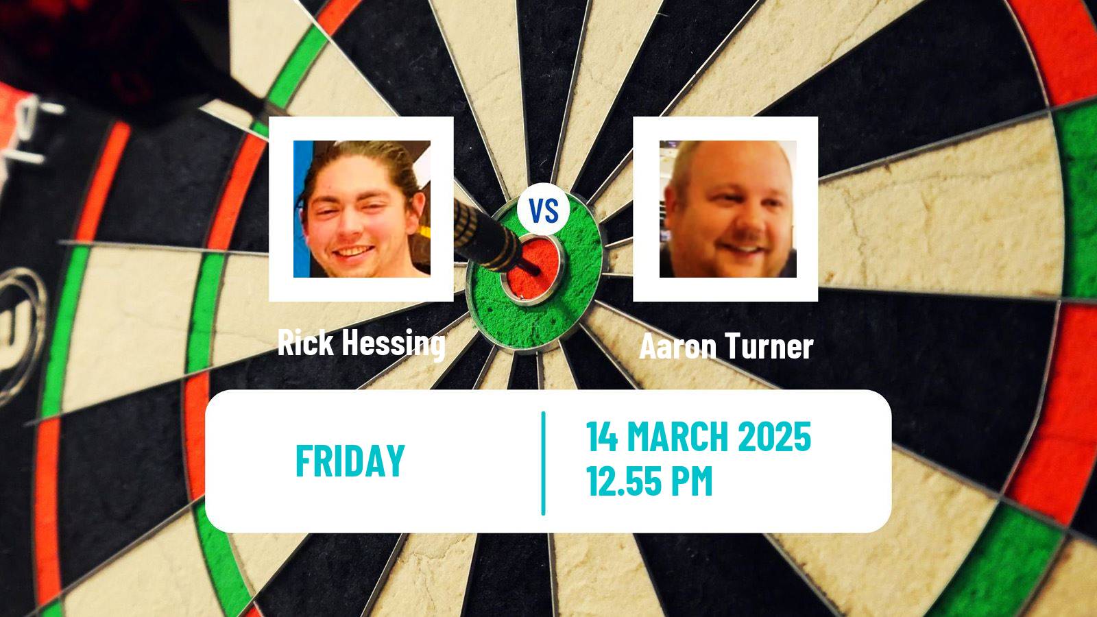 Darts Modus Super Series Rick Hessing - Aaron Turner