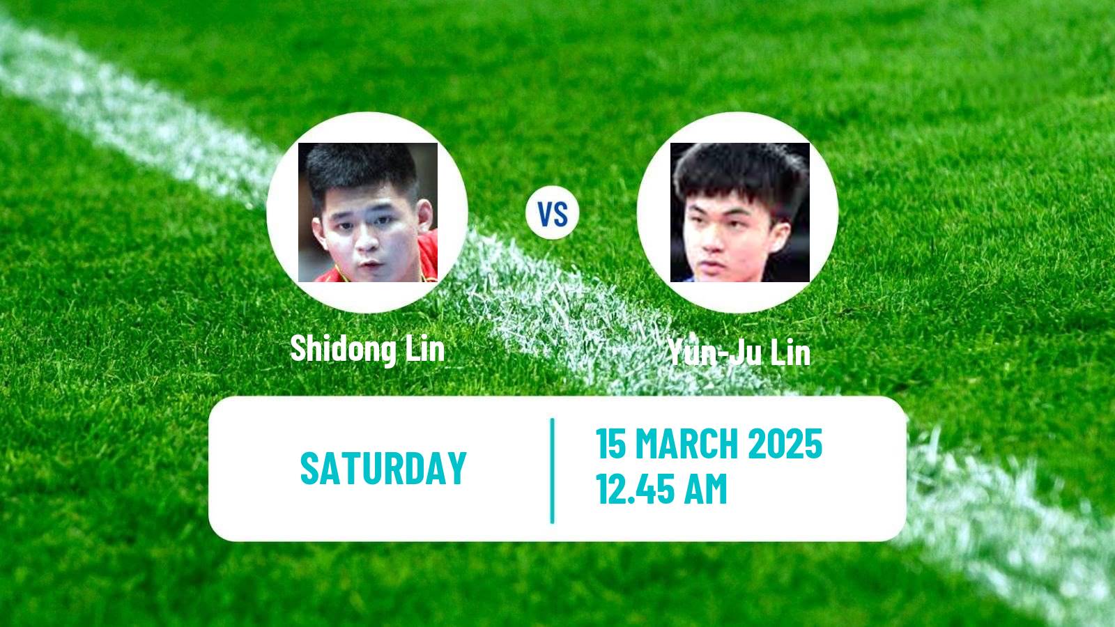 Table tennis Wtt Champions Chongqing Men Shidong Lin - Yun-Ju Lin