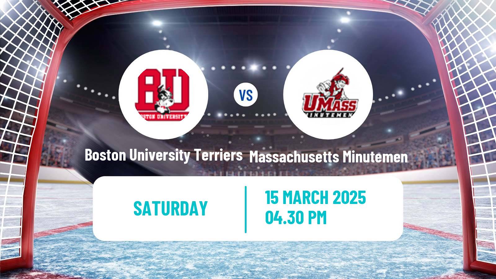 Hockey NCAA Hockey Boston University Terriers - Massachusetts Minutemen