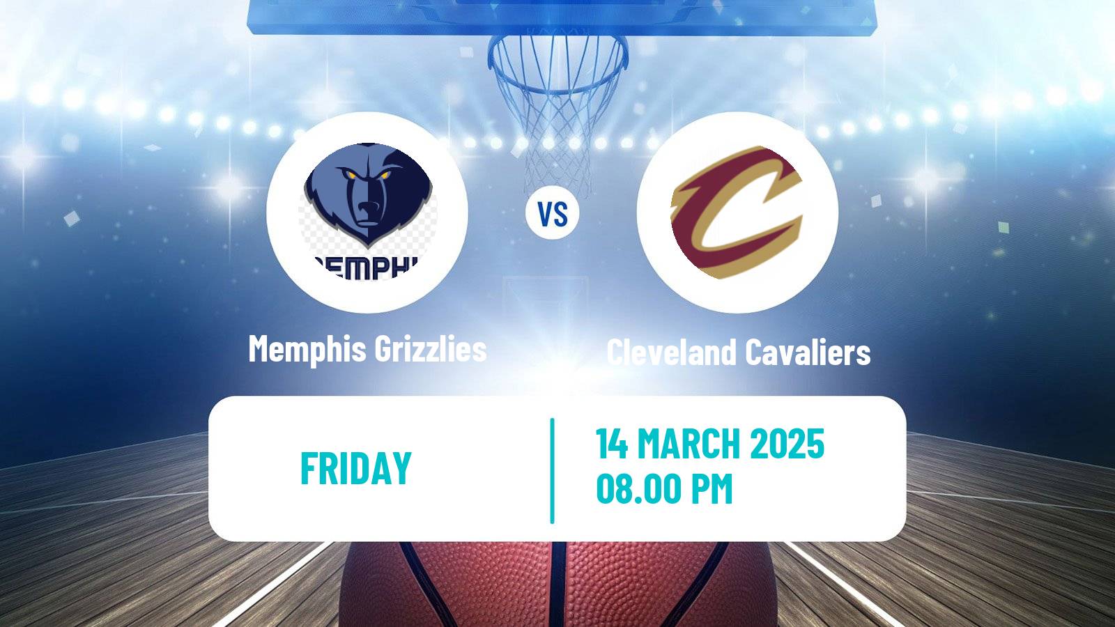 Basketball NBA Memphis Grizzlies - Cleveland Cavaliers