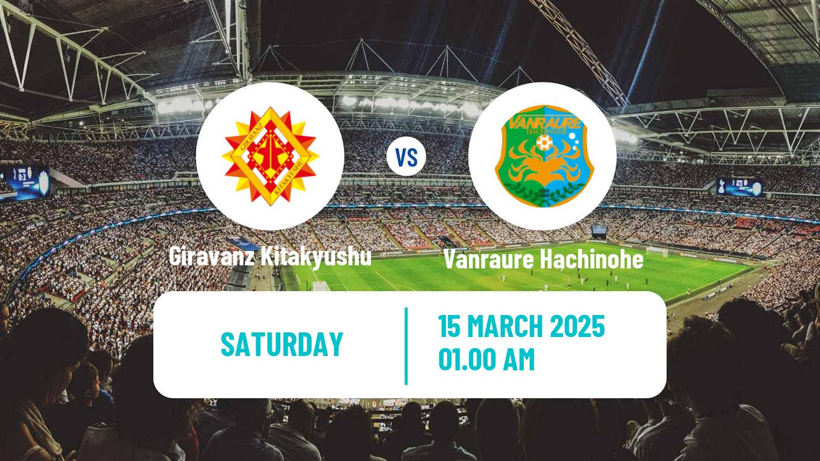 Soccer Japan J3 League Giravanz Kitakyushu - Vanraure Hachinohe