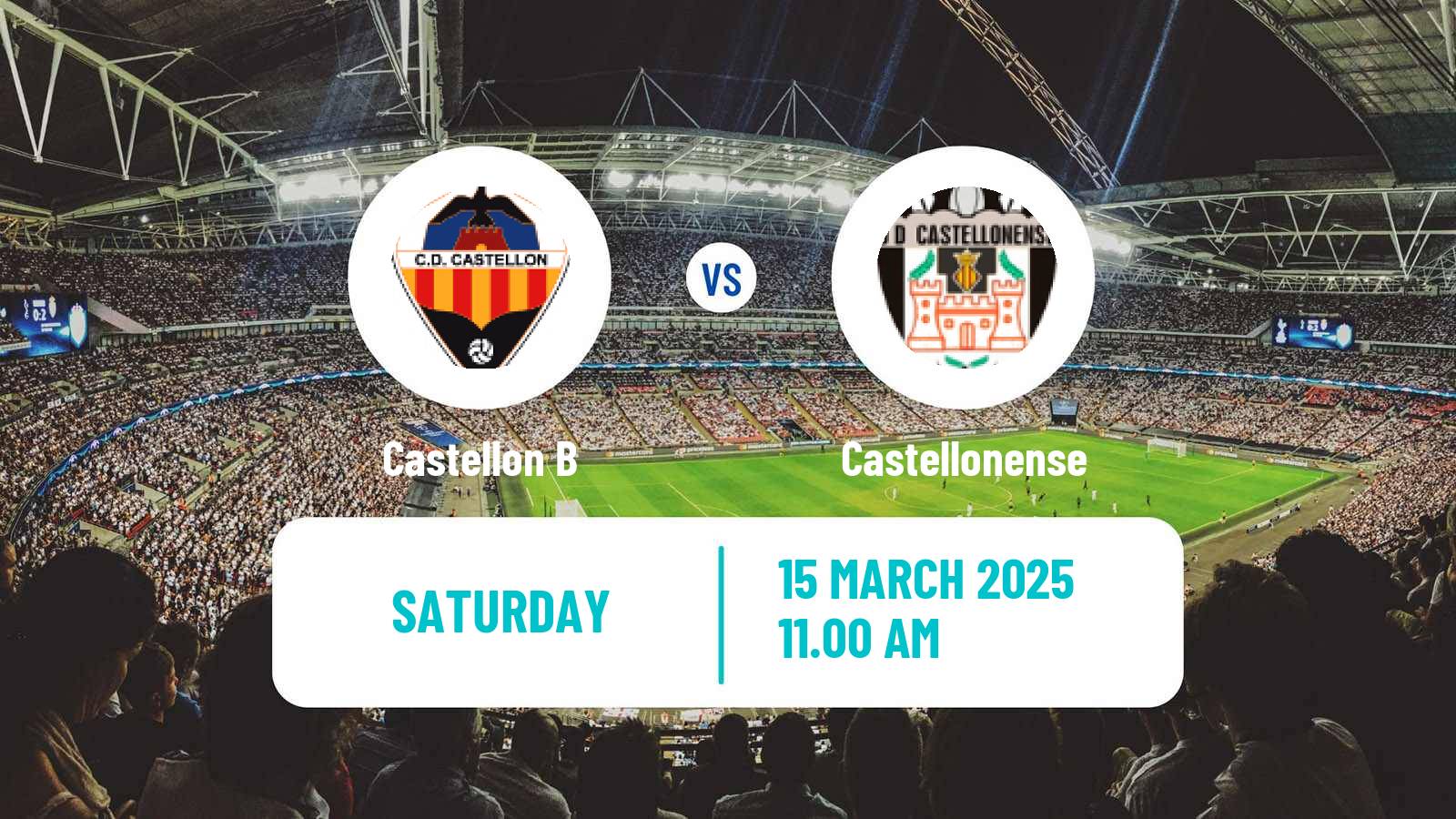 Soccer Spanish Tercera RFEF - Group 6 Castellon B - Castellonense