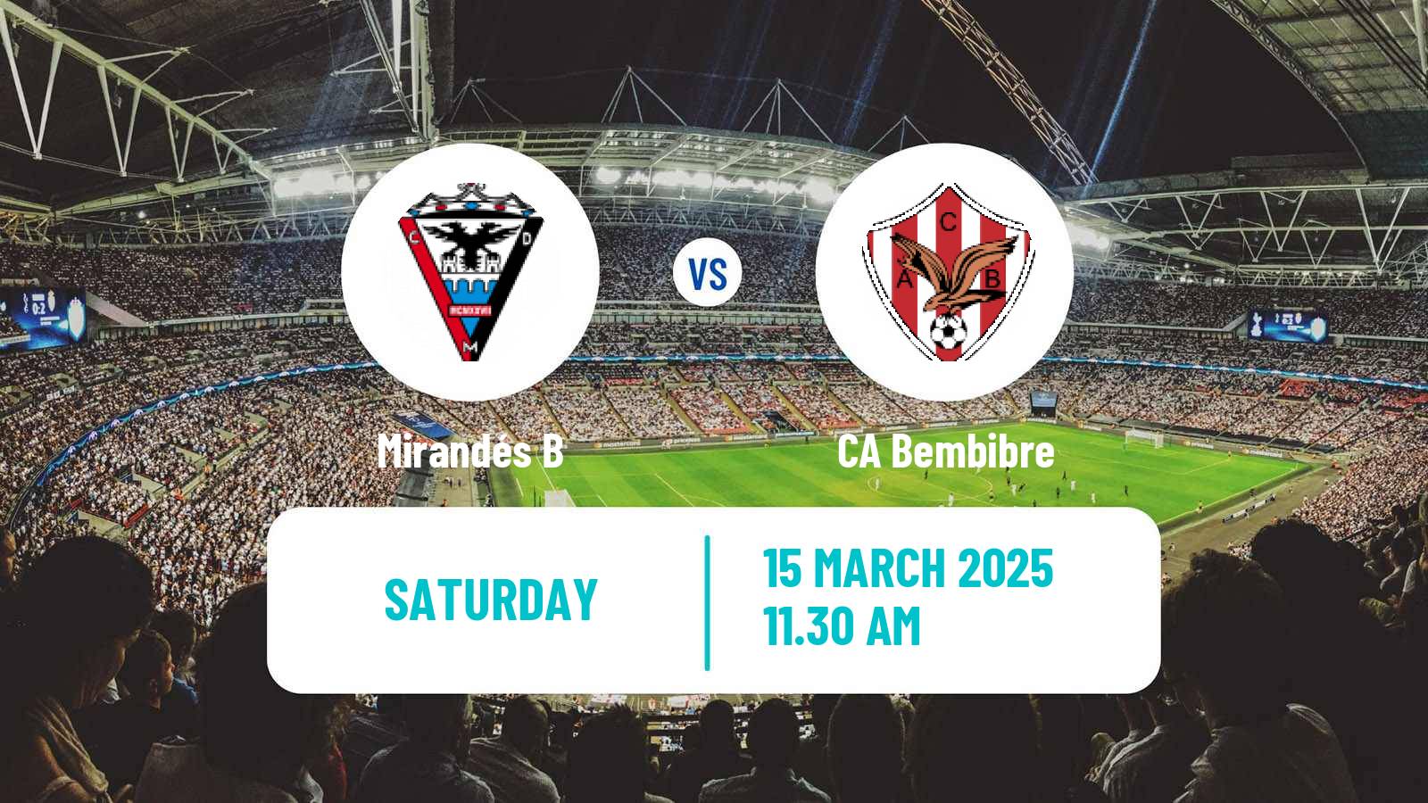 Soccer Spanish Tercera RFEF - Group 8 Mirandés B - Bembibre