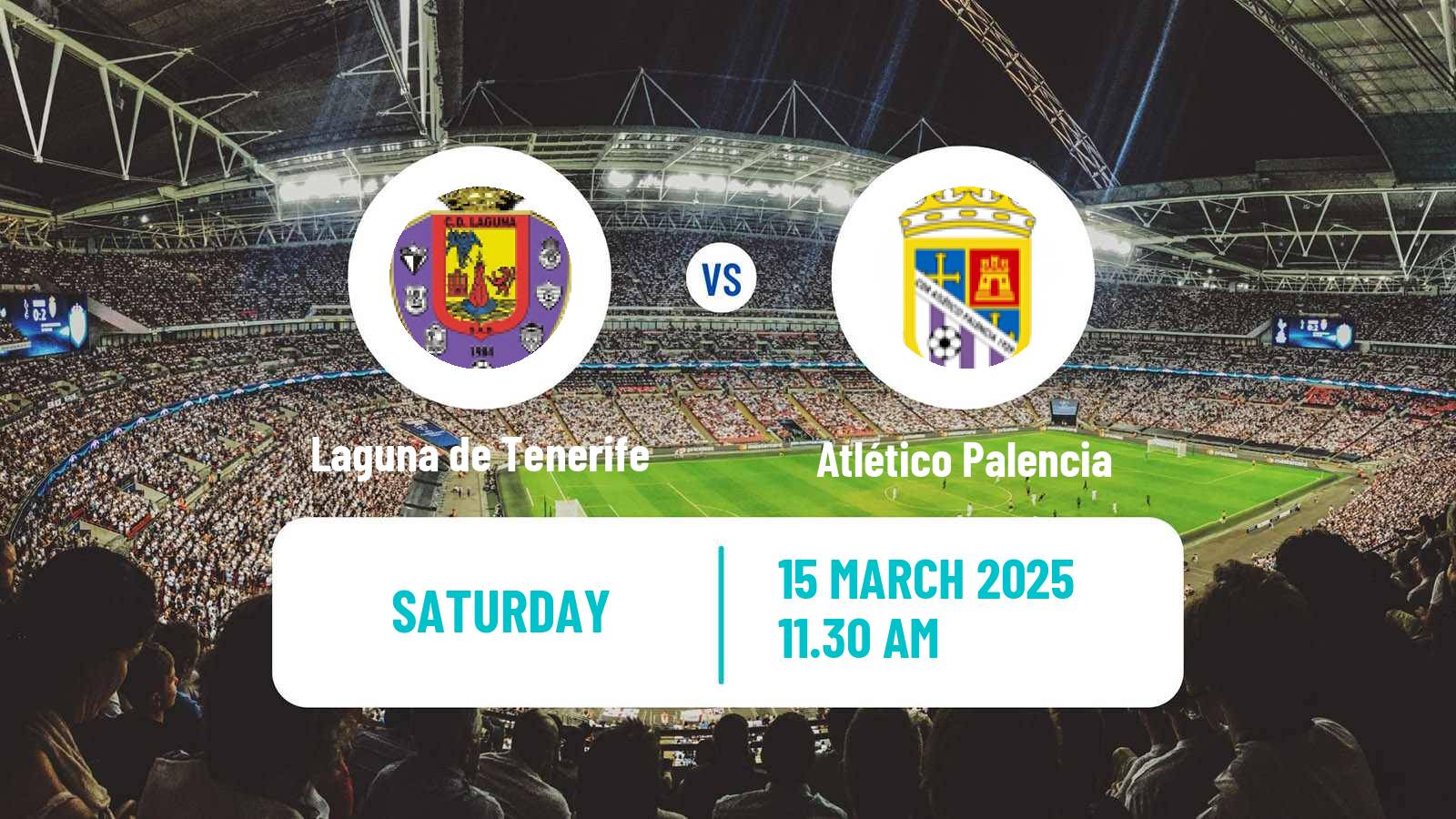 Soccer Spanish Tercera RFEF - Group 8 Laguna de Tenerife - Atlético Palencia