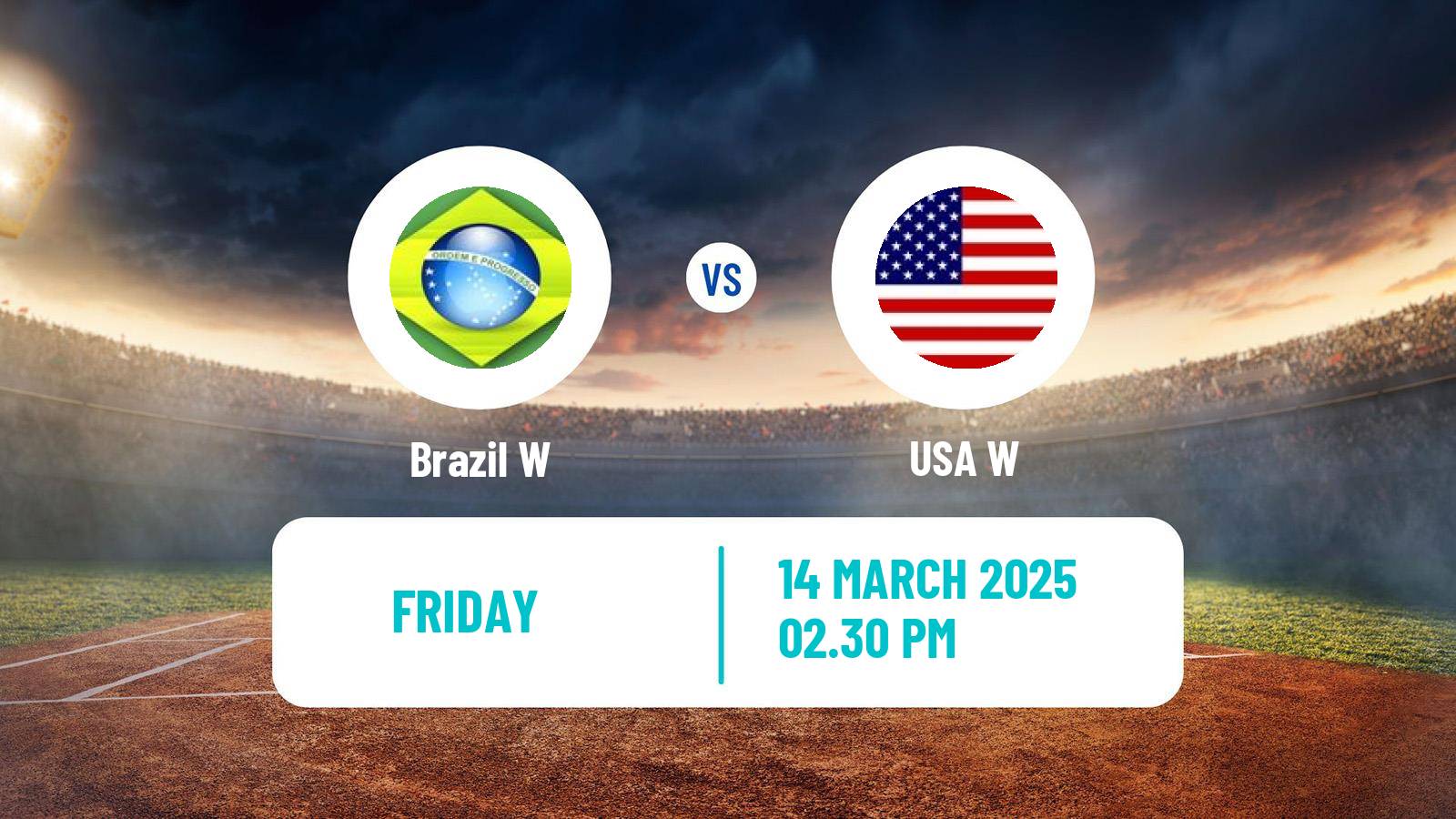 Cricket ICC World Twenty20 Women Brazil W - USA W