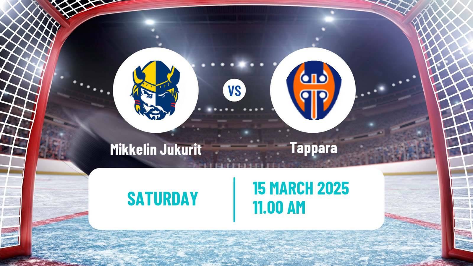 Hockey Finnish SM-liiga Mikkelin Jukurit - Tappara