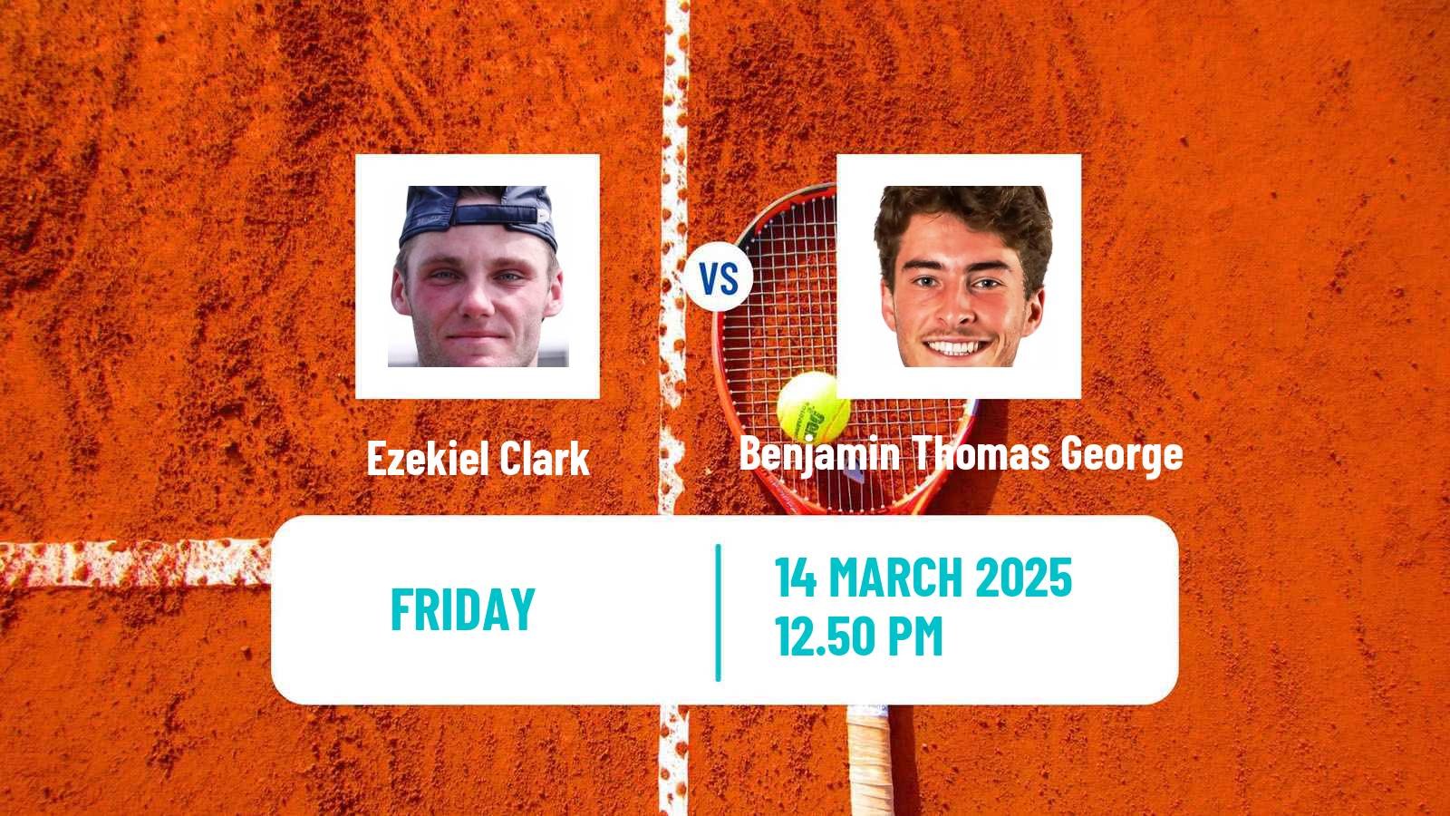Tennis ITF M15 Montreal Men Ezekiel Clark - Benjamin Thomas George