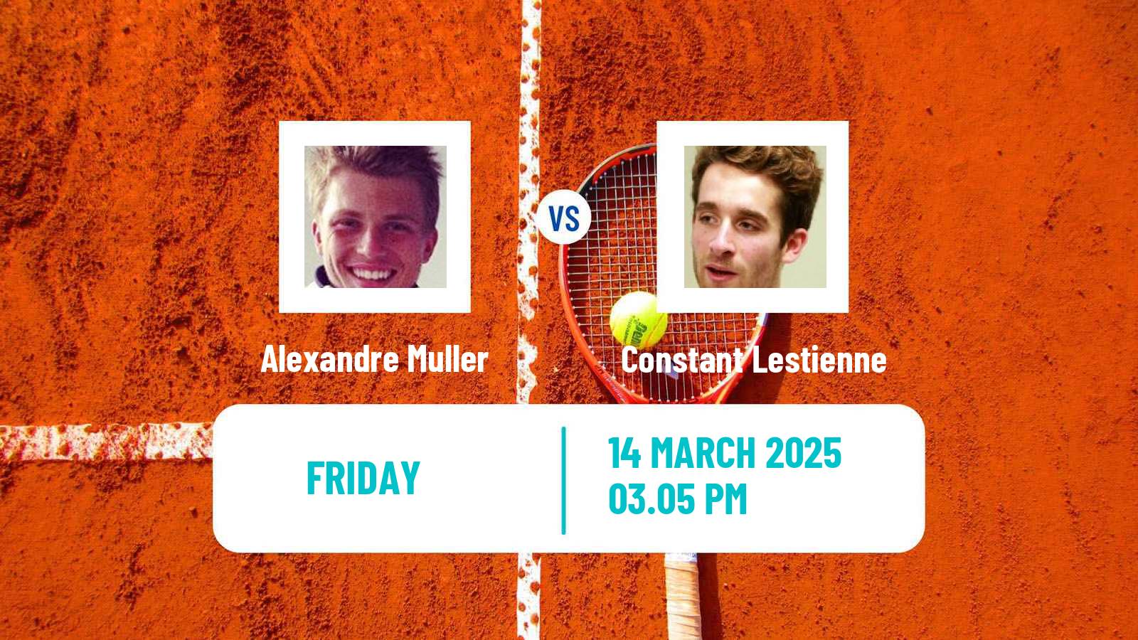 Tennis Cap Cana Challenger Men Alexandre Muller - Constant Lestienne