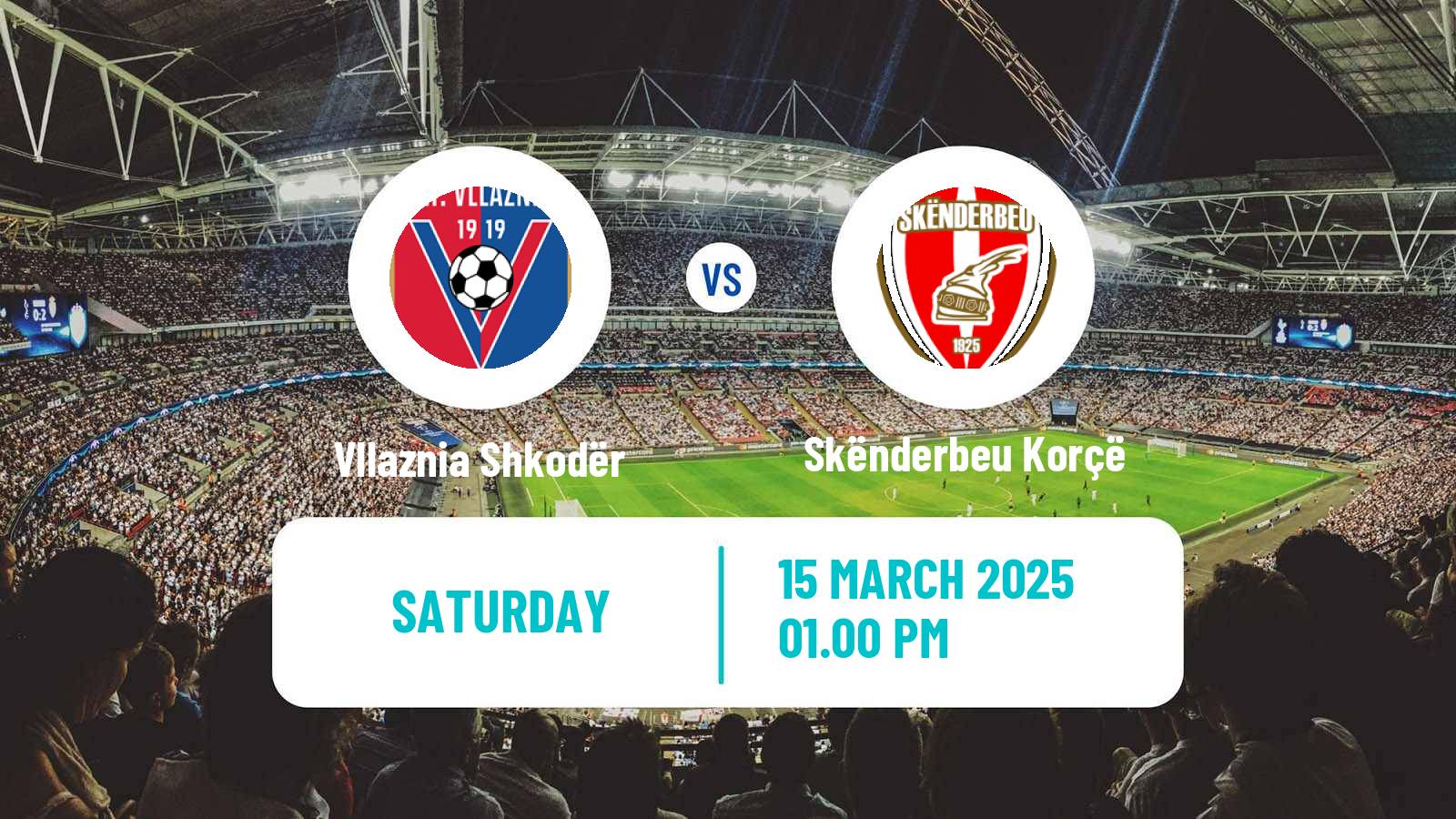 Soccer Albanian Super League Vllaznia Shkodër - Skënderbeu Korçë
