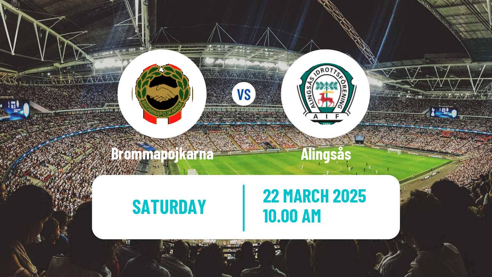 Soccer Swedish Allsvenskan Women Brommapojkarna - Alingsås