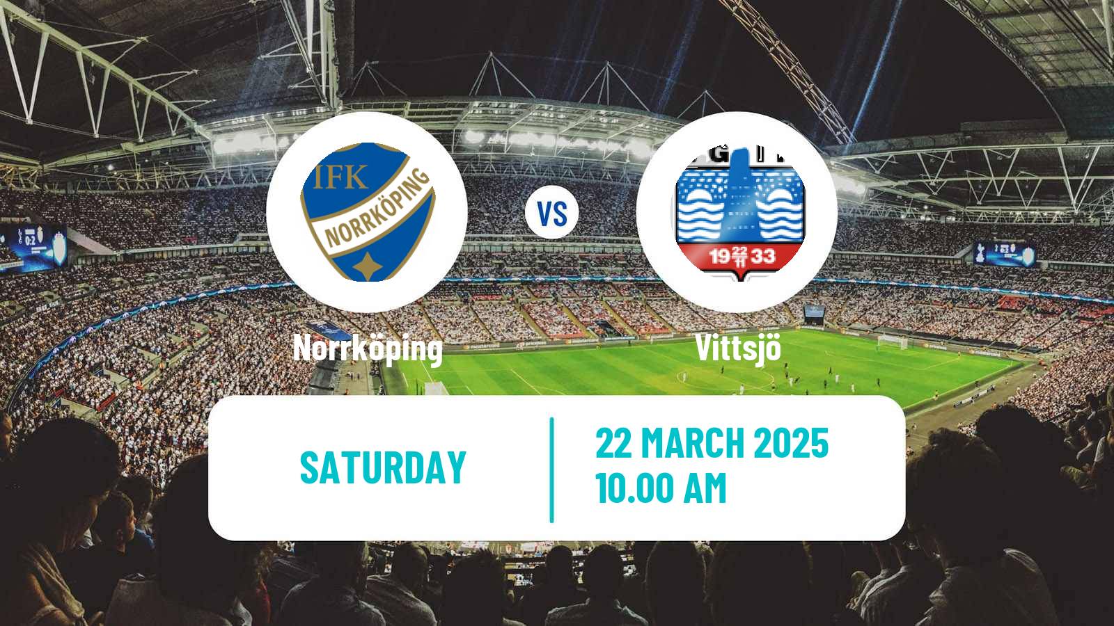 Soccer Swedish Allsvenskan Women Norrköping - Vittsjö
