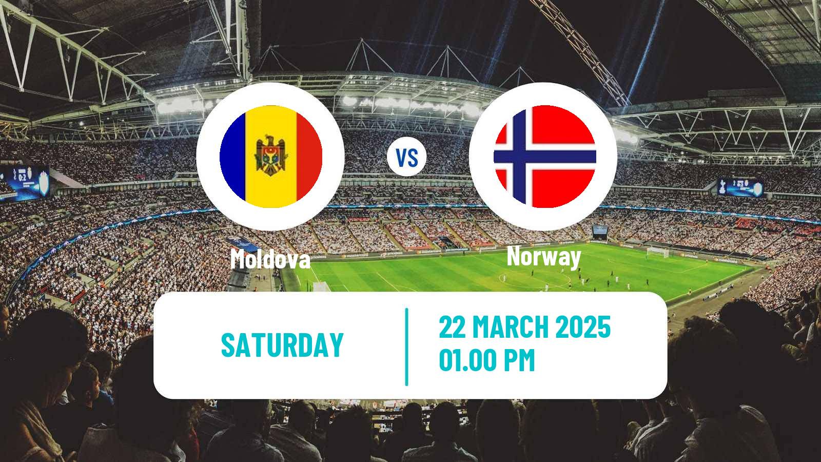 Soccer FIFA World Cup Moldova - Norway