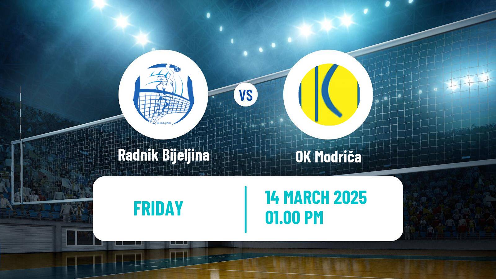 Volleyball Bosnian Premijer Liga Volleyball Radnik Bijeljina - Modriča