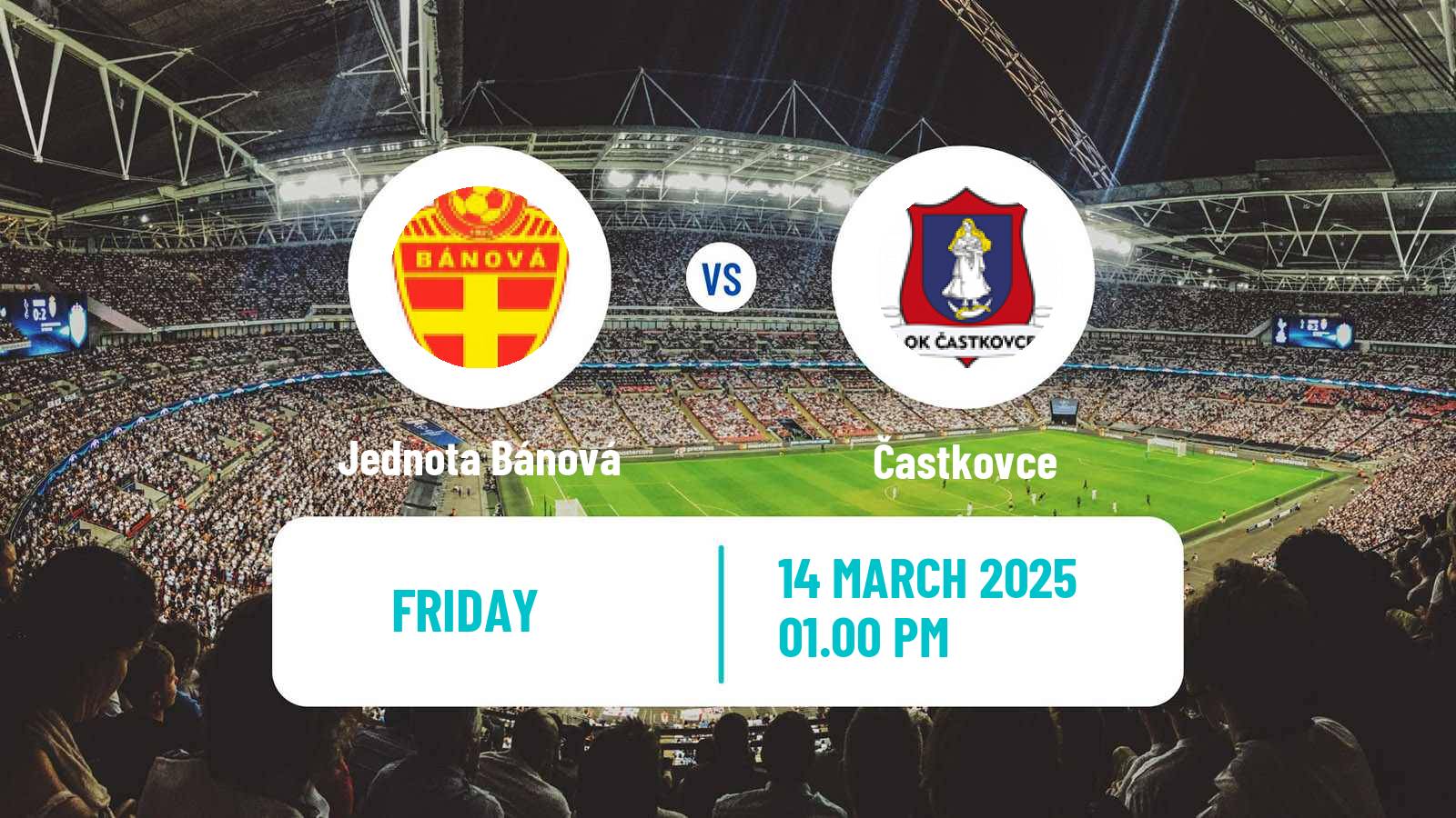Soccer Slovak 3 Liga West Jednota Bánová - Častkovce