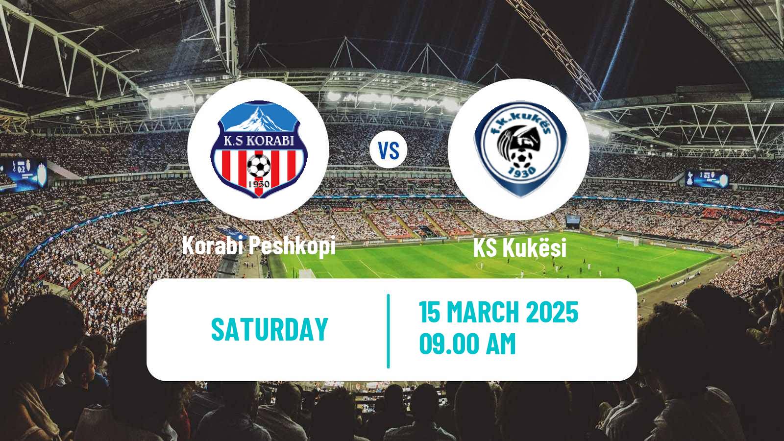 Soccer Albanian First Division Korabi Peshkopi - Kukësi