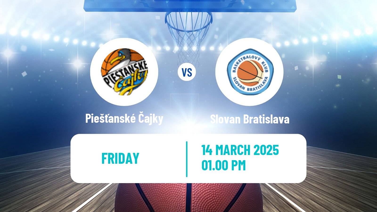 Basketball Slovak Extraliga Basketball Women Piešťanské Čajky - Slovan Bratislava