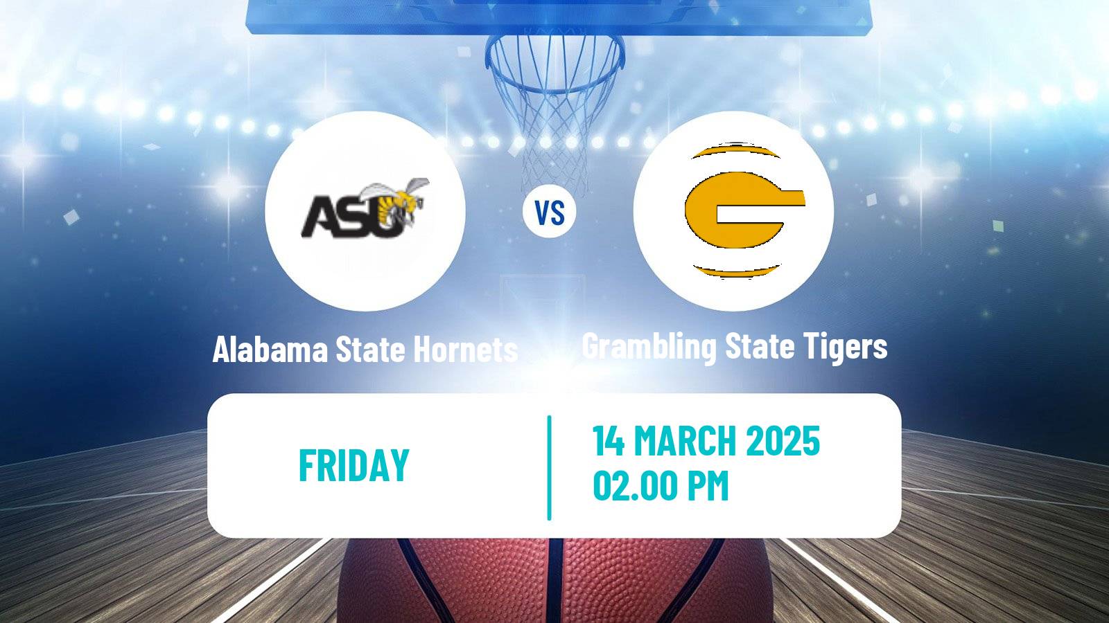 Basketball NCAA College Basketball Alabama State Hornets - Grambling State Tigers