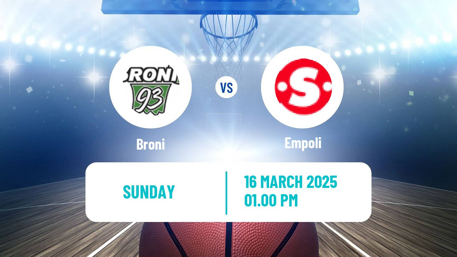 Basketball Serie A2 Basketball Women Group A Broni - Empoli