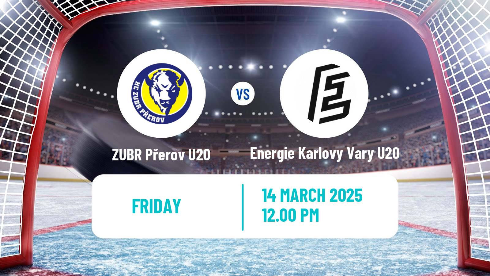 Hockey Czech ELJ ZUBR Přerov U20 - Energie Karlovy Vary U20