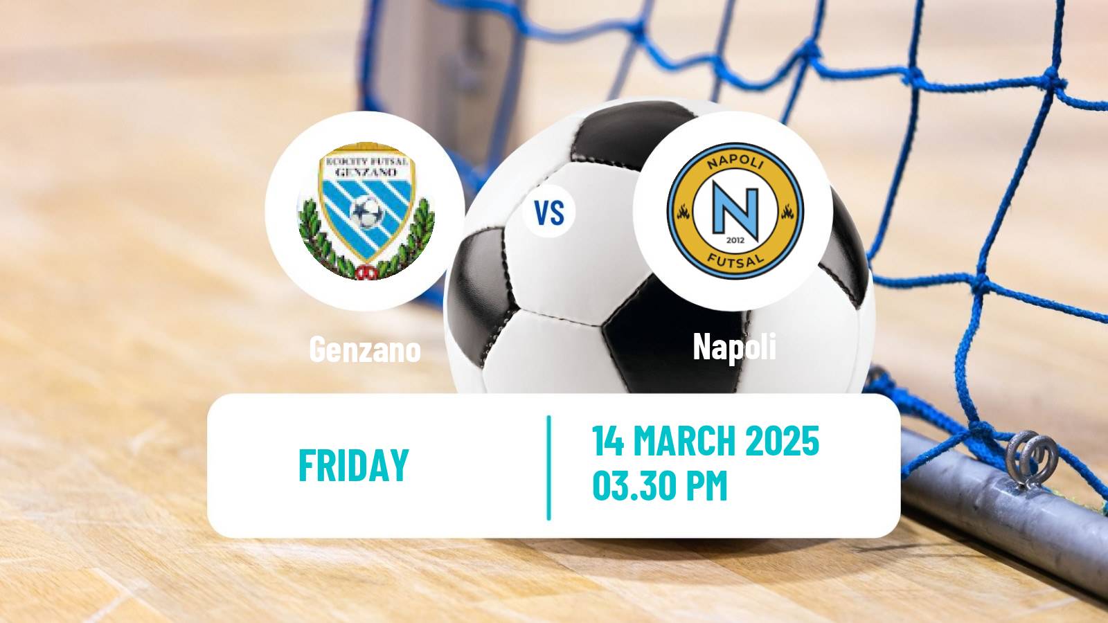Futsal Italian Serie A Futsal Genzano - Napoli