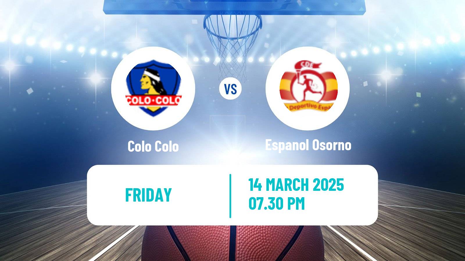 Basketball Chilean LNB Colo Colo - Espanol Osorno